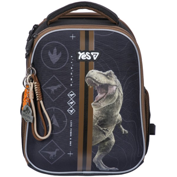Фото - Рюкзак школьный YES H-100S Jurassic World. Danger (550224)